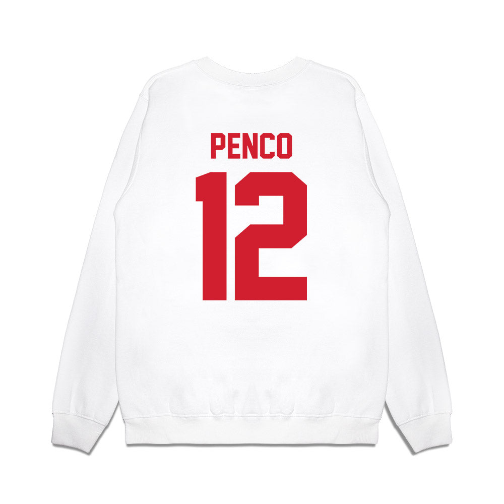 NWOSU - NCAA Men's Basketball : Kyler Penco - Vintage Basketball Premium Crewneck Sweatshirt-1