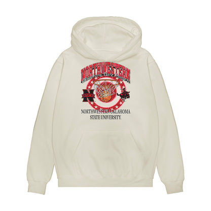 NWOSU - NCAA Men's Basketball : Robbie Armbrester - Vintage Basketball Premium Hooded Sweatshirt-0