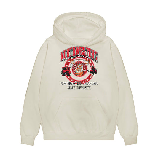 NWOSU - NCAA Men's Basketball : Kyler Penco - Vintage Basketball Premium Hooded Sweatshirt-0