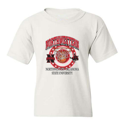 NWOSU - NCAA Men's Basketball : Max Alexander - Vintage Basketball Youth T-Shirt-0