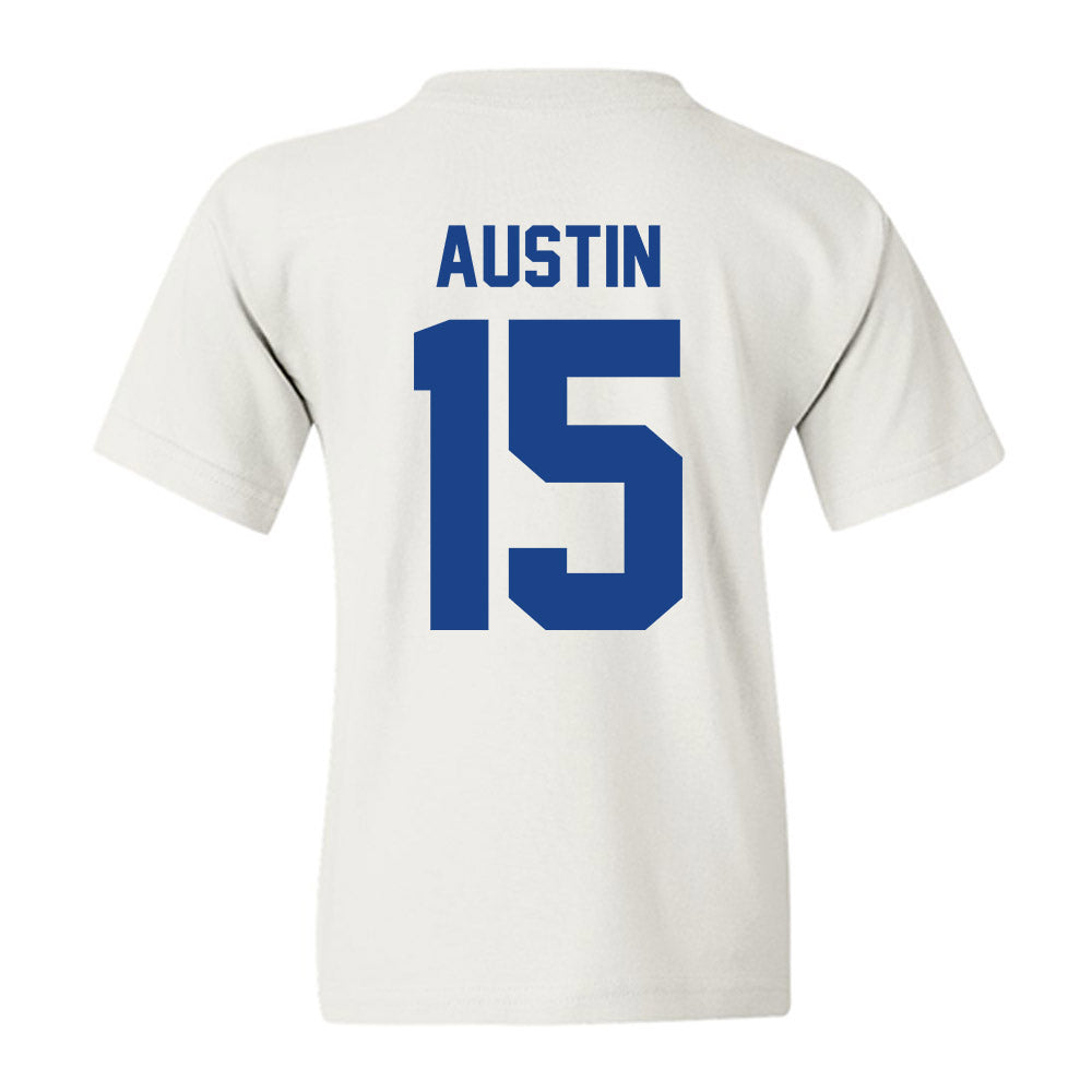 EIU - NCAA Men's Basketball : Andrew Austin - Vintage Shersey Youth T-Shirt-1
