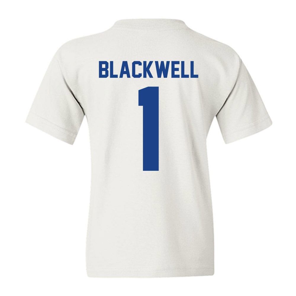 EIU - NCAA Men's Basketball : Markus Blackwell - Vintage Shersey Youth T-Shirt-1