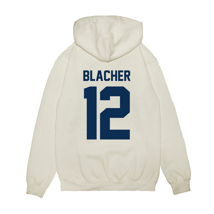 USI - NCAA Women's Basketball : Shannon Blacher - Vintage Shersey Premium Hooded Sweatshirt-1