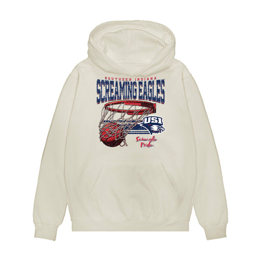 USI - NCAA Women's Basketball : Sophia Loden - Vintage Shersey Premium Hooded Sweatshirt-0