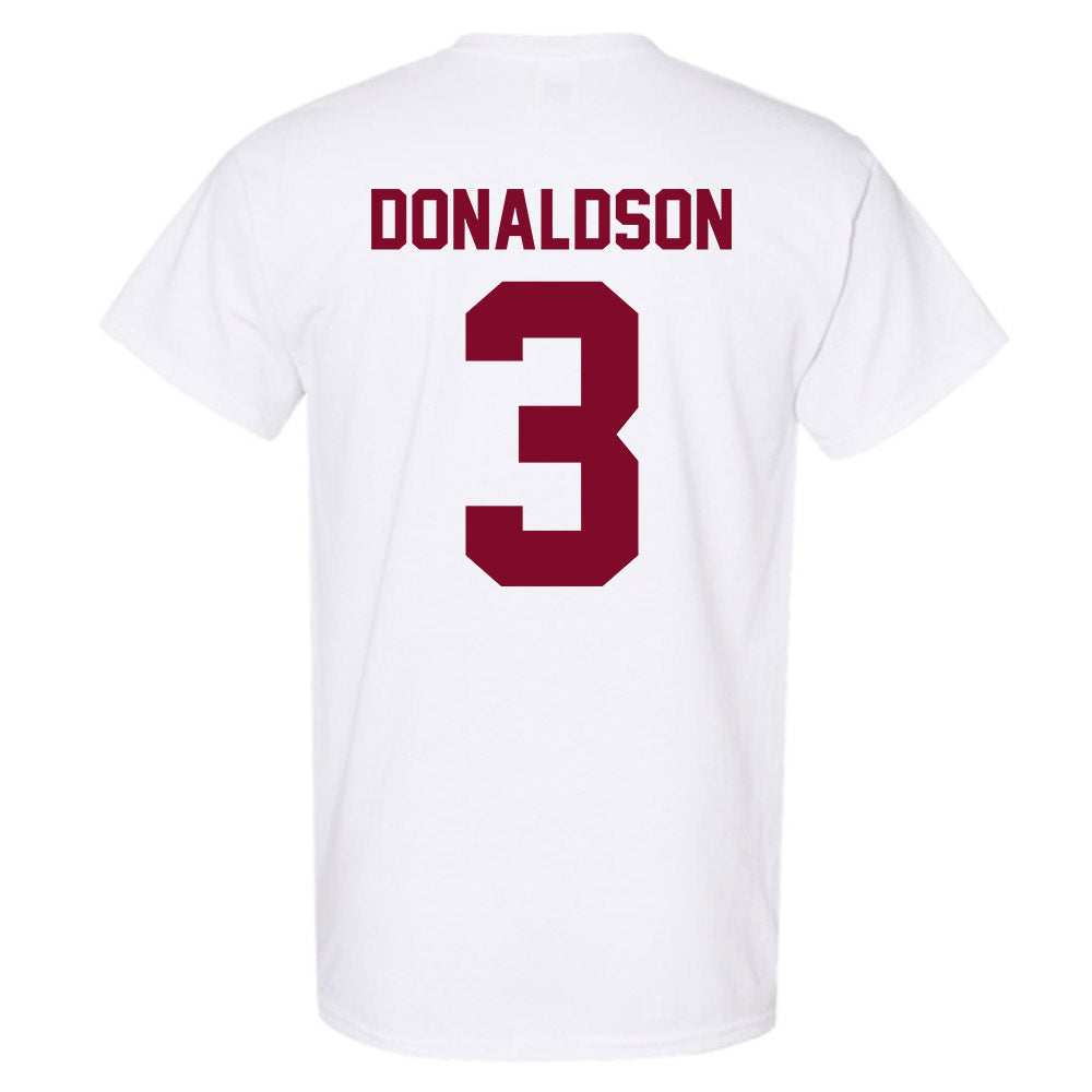 Fordham - NCAA Women's Basketball : Taylor Donaldson - Vintage Shersey T-Shirt-1