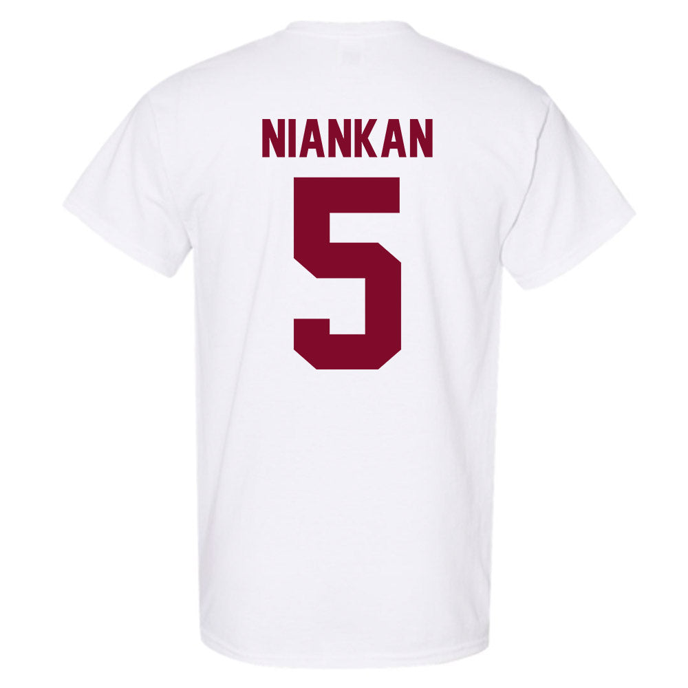 Fordham - NCAA Women's Basketball : Ornella Niankan - Vintage Shersey T-Shirt-1