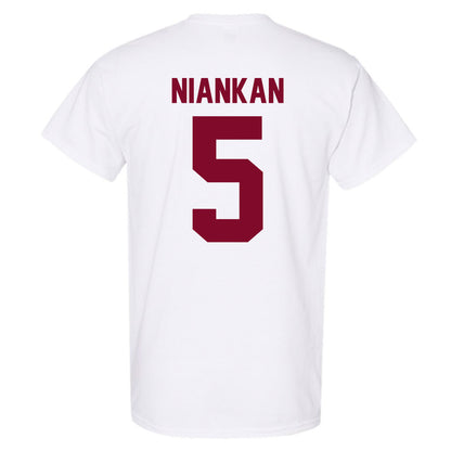 Fordham - NCAA Women's Basketball : Ornella Niankan - Vintage Shersey T-Shirt-1