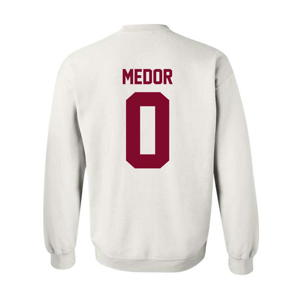 Fordham - NCAA Men's Basketball : Japhet Medor - Vintage Shersey Crewneck Sweatshirt-1