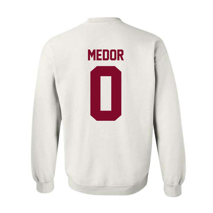 Fordham - NCAA Men's Basketball : Japhet Medor - Vintage Shersey Crewneck Sweatshirt-1