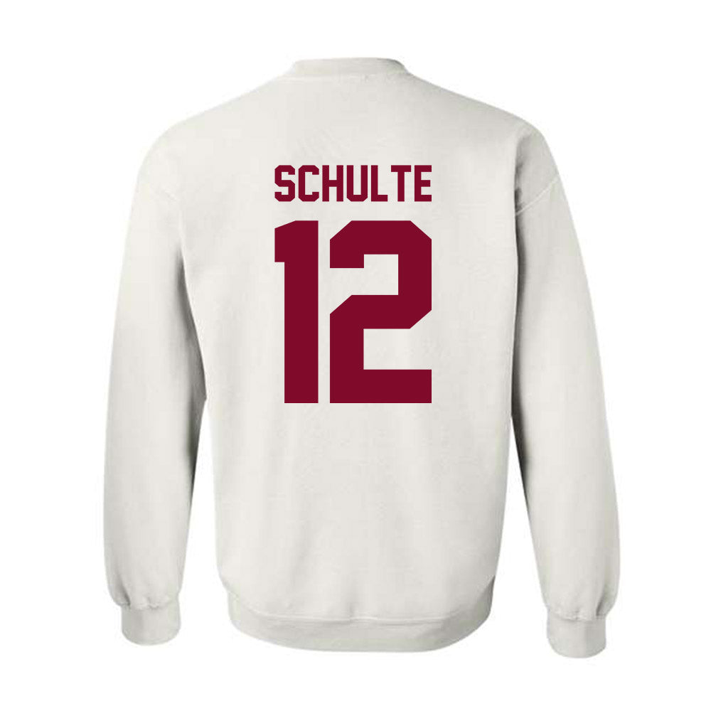 Fordham - NCAA Men's Basketball : Rikus Schulte - Vintage Shersey Crewneck Sweatshirt-1