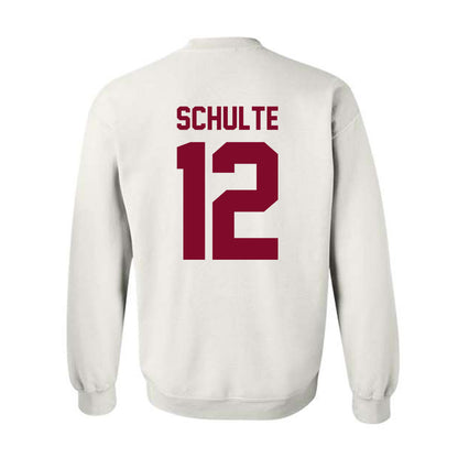 Fordham - NCAA Men's Basketball : Rikus Schulte - Vintage Shersey Crewneck Sweatshirt-1