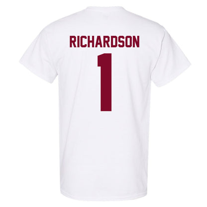 Fordham - NCAA Men's Basketball : Will Richardson - Vintage Shersey T-Shirt-1