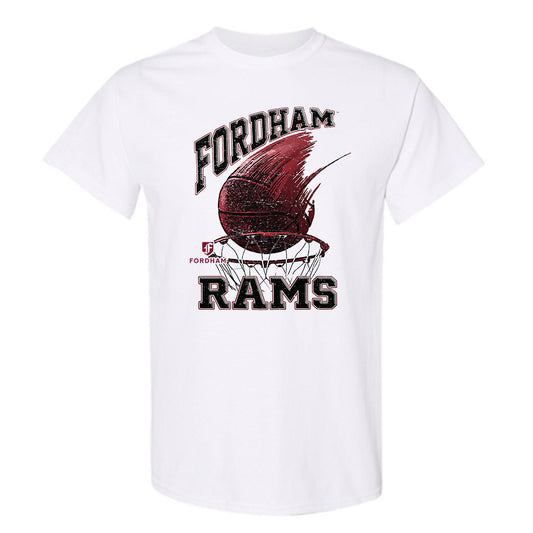 Fordham - NCAA Men's Basketball : Aidan Crotty - Vintage Shersey T-Shirt-0