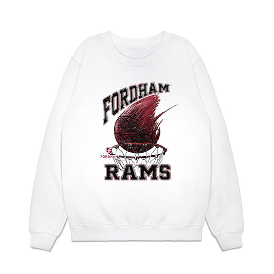 Fordham - NCAA Men's Basketball : Desmond Bellot Jr - Vintage Shersey Crewneck Sweatshirt-0