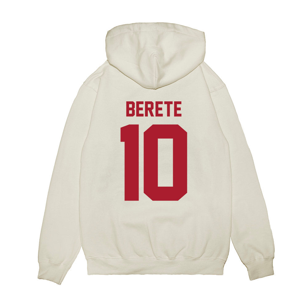 Stony Brook - NCAA Women's Basketball : Diaka Berete - Vintage Basketball Premium Hooded Sweatshirt-1
