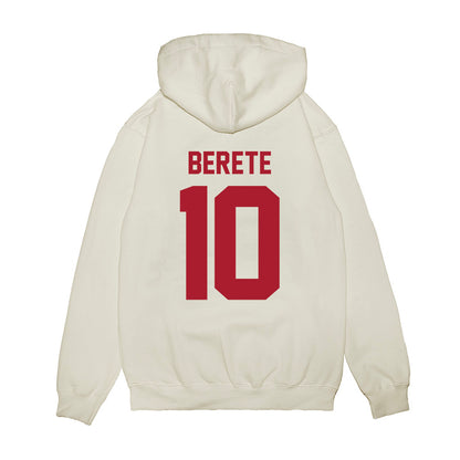 Stony Brook - NCAA Women's Basketball : Diaka Berete - Vintage Basketball Premium Hooded Sweatshirt-1