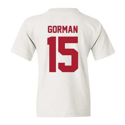 Stony Brook - NCAA Men's Basketball : Quin Gorman - Vintage Basketball Youth T-Shirt-1