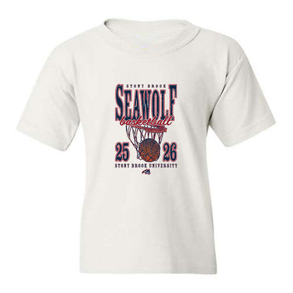 Stony Brook - NCAA Women's Basketball : Diaka Berete - Vintage Basketball Youth T-Shirt-0