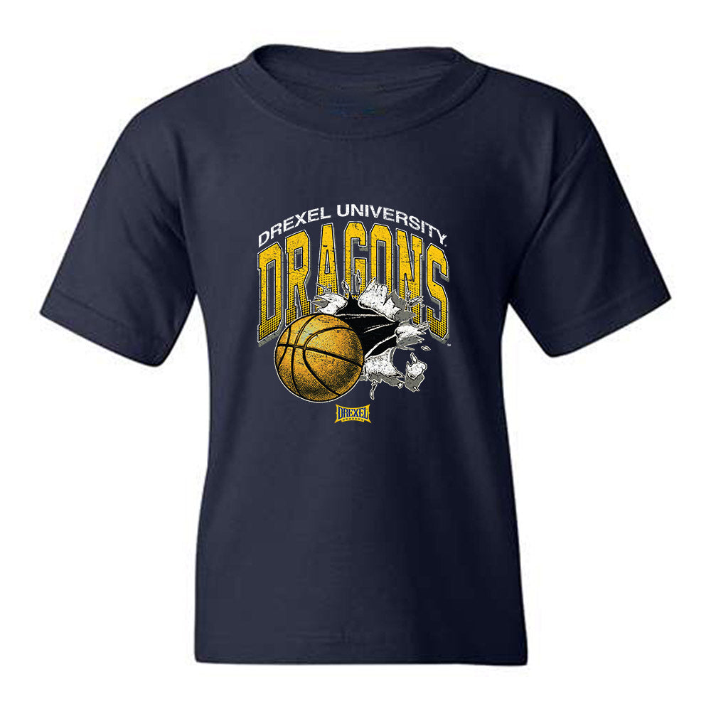 Drexel - NCAA Women's Basketball : Amaris Baker - Vintage Youth T-Shirt-0