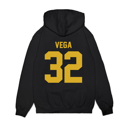 Tiffin - NCAA Men's Basketball : Angelo Vega - Vintage Basketball Premium Hooded Sweatshirt-1