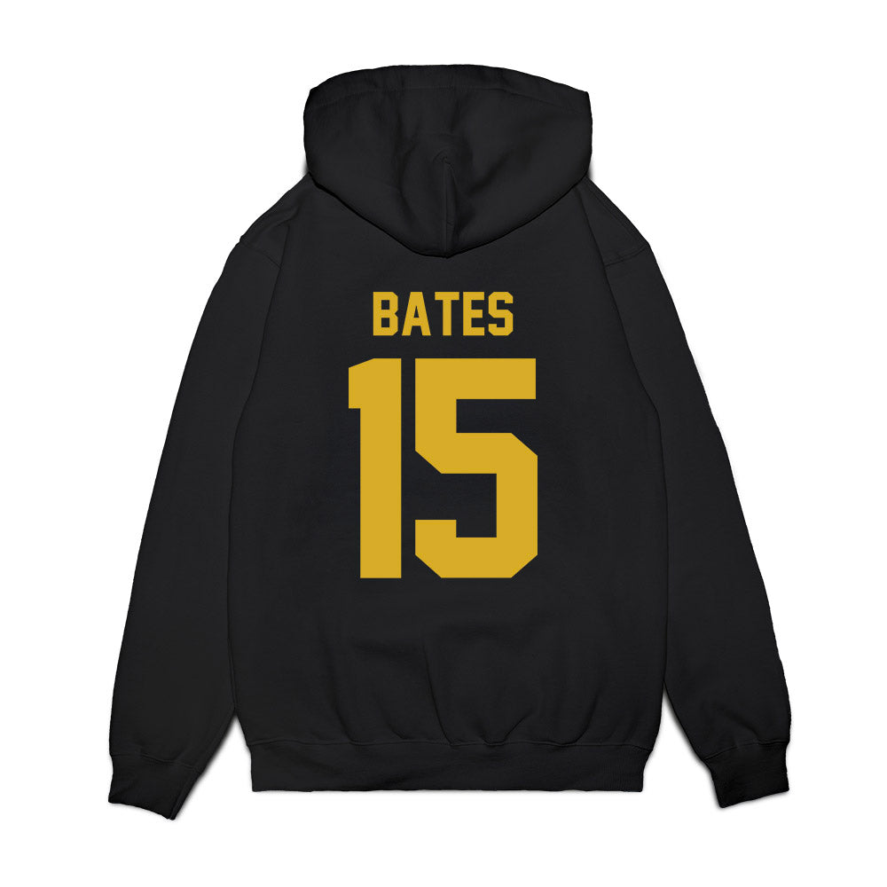 Tiffin - NCAA Men's Basketball : Caleb Bates - Vintage Basketball Premium Hooded Sweatshirt-1