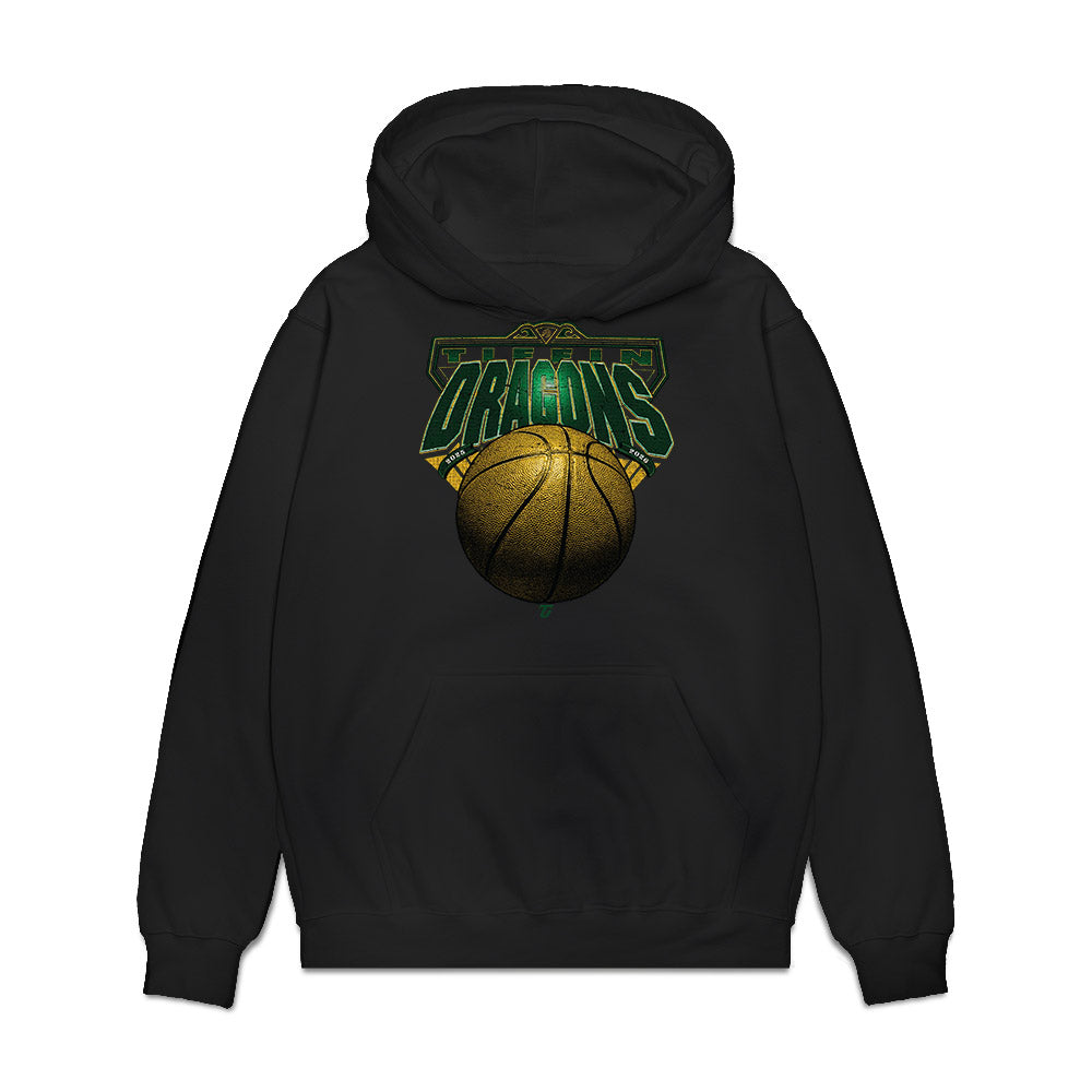 Tiffin - NCAA Men's Basketball : Michael Lucarotti - Vintage Basketball Premium Hooded Sweatshirt-0