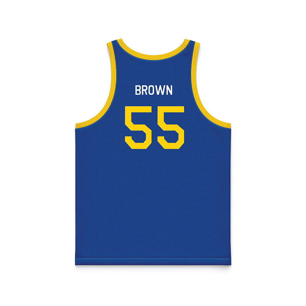 Delaware - NCAA Men's Basketball : Jameel Brown - Hardwood Reissue Basketball Jersey-1