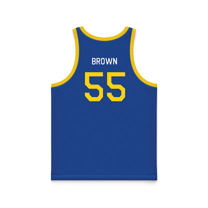 Delaware - NCAA Men's Basketball : Jameel Brown - Hardwood Reissue Basketball Jersey-1