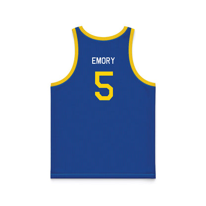 Delaware - NCAA Men's Basketball : Macon Emory - Hardwood Reissue Basketball Jersey-1