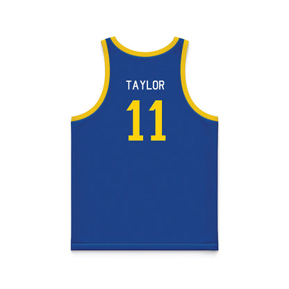 Delaware - NCAA Men's Basketball : Jayden Taylor - Hardwood Reissue Basketball Jersey-1