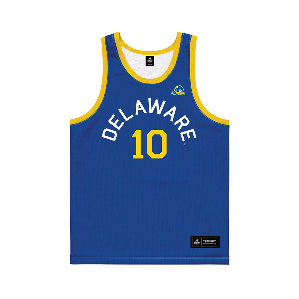 Delaware - NCAA Men's Basketball : Brandon Baffone - Hardwood Reissue Basketball Jersey-0