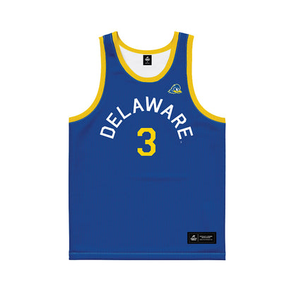 Delaware - NCAA Men's Basketball : Cavan Reilly - Hardwood Reissue Basketball Jersey-0