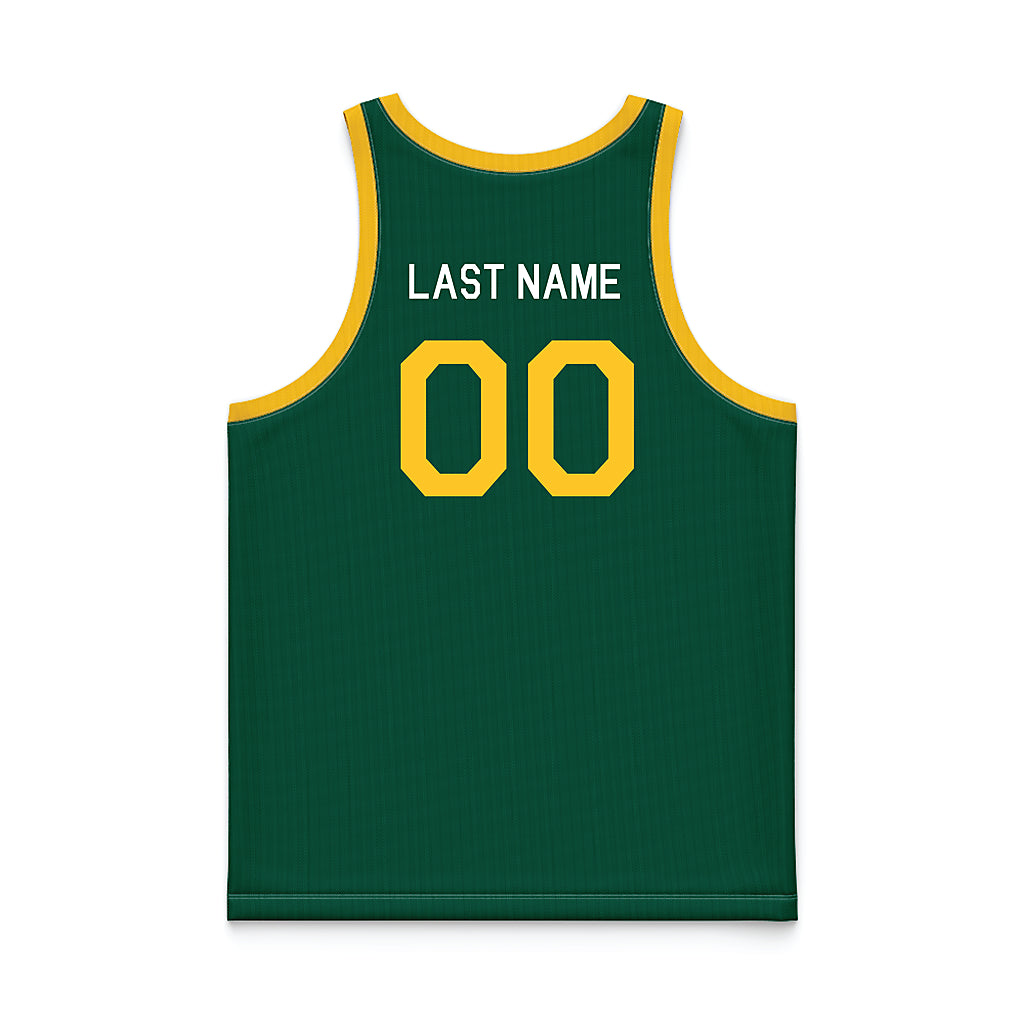 NDSU - NCAA Men's Basketball : - Hardwood Reissue Basketball Jersey-1