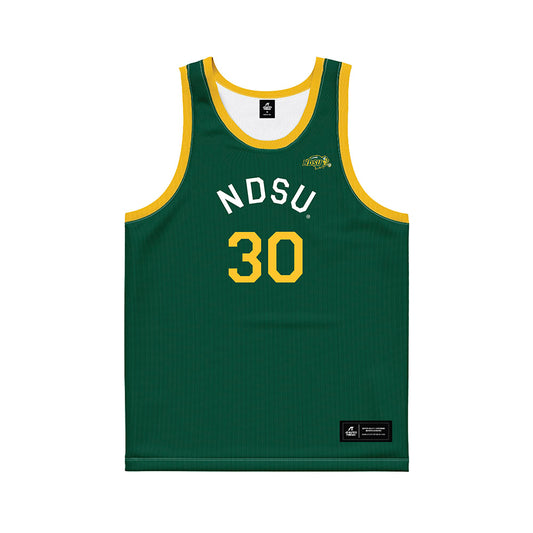 NDSU - NCAA Men's Basketball : Santiago Paz Vazquez - Hardwood Reissue Basketball Jersey-0