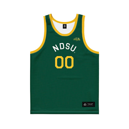NDSU - NCAA Men's Basketball : - Hardwood Reissue Basketball Jersey-0