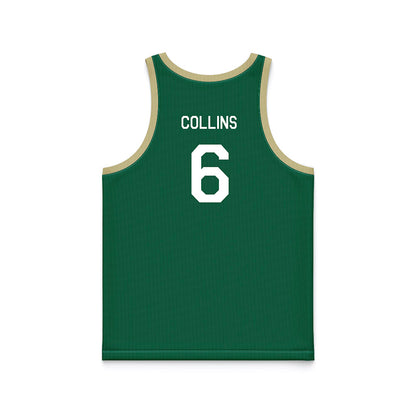 USF - NCAA Men's Basketball : Daimion Collins - Hardwood Reissue Basketball Jersey-1