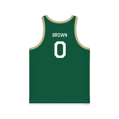 USF - NCAA Men's Basketball : Xavier Brown - Hardwood Reissue Basketball Jersey-1