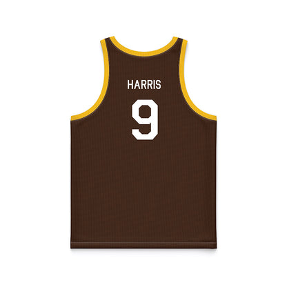 Wyoming - NCAA Men's Basketball : Jared Harris - Hardwood Reissue Basketball Jersey-1