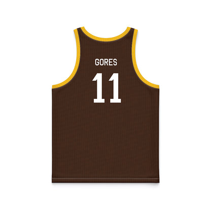 Wyoming - NCAA Men's Basketball : Gavin Gores - Hardwood Reissue Basketball Jersey-1
