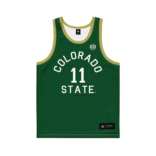 Colorado State - NCAA Women's Basketball : Gianna Smith - Hardwood Reissue Basketball Jersey-0