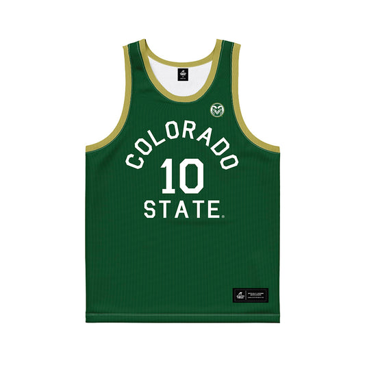 Colorado State - NCAA Women's Basketball : Breana Bowman - Hardwood Reissue Basketball Jersey-0