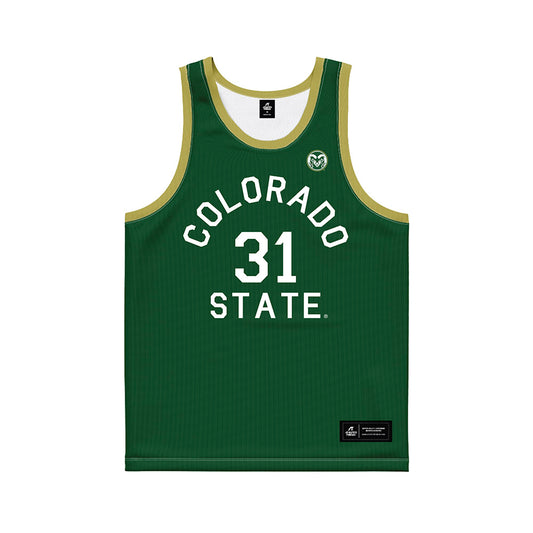Colorado State - NCAA Women's Basketball : McKenna Murphy - Hardwood Reissue Basketball Jersey-0
