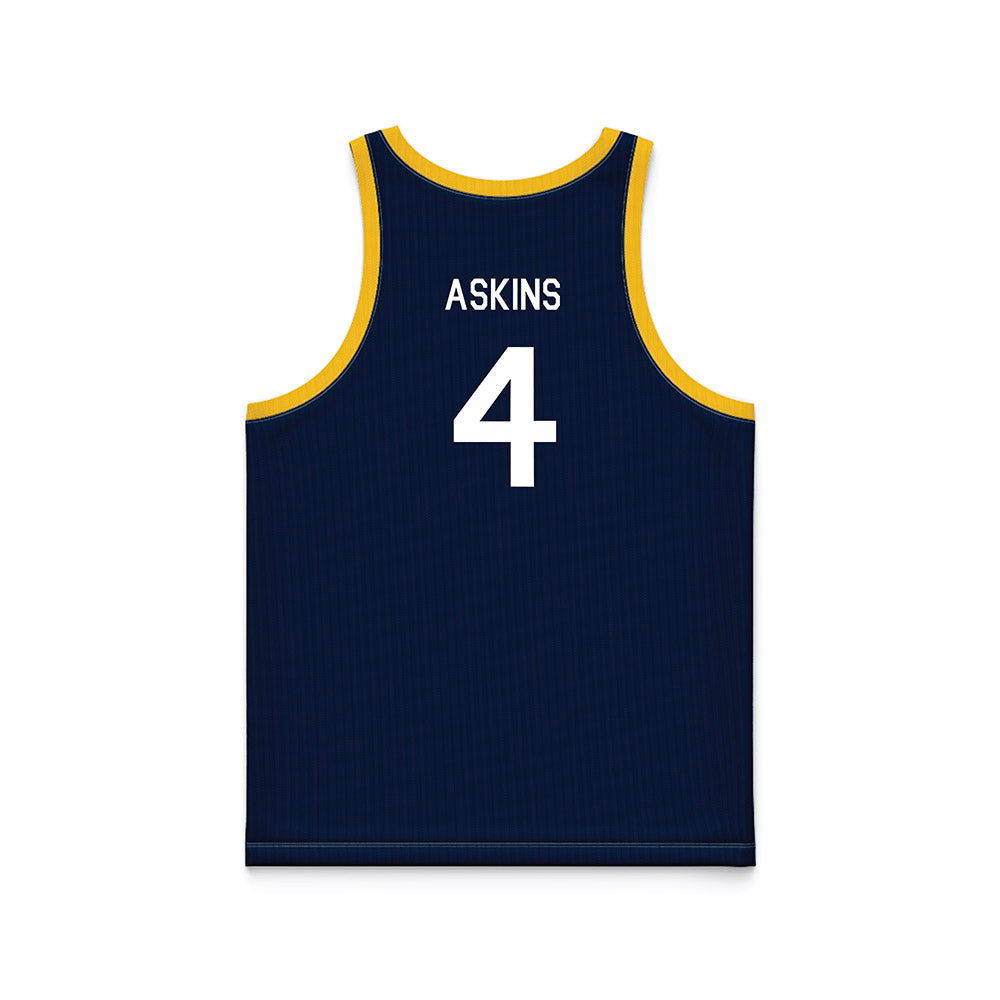 Murray State - NCAA Women's Basketball : Jaidynn Askins - Hardwood Reissue Basketball Jersey-1