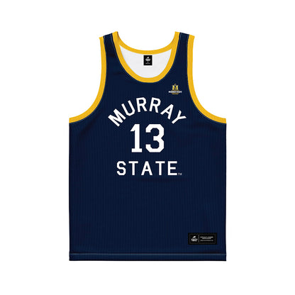 Murray State - NCAA Men's Basketball : Mason Miller - Hardwood Reissue Basketball Jersey-0