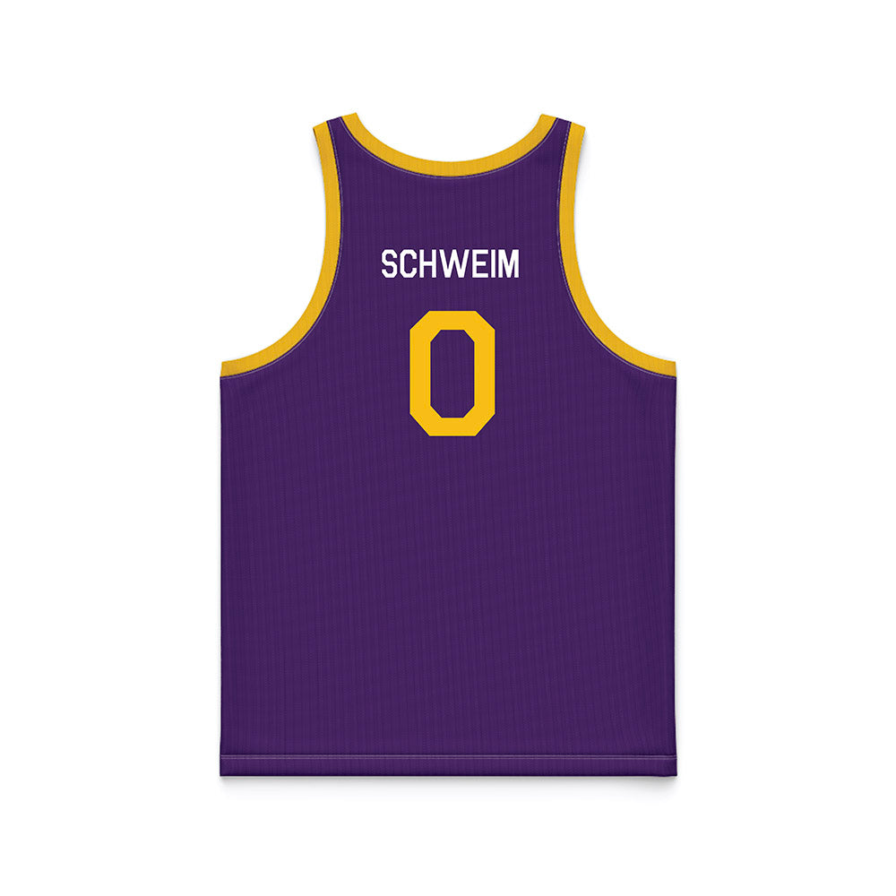 Minn. St. - NCAA Men's Basketball : Carson Schweim - Hardwood Reissue Basketball Jersey-1