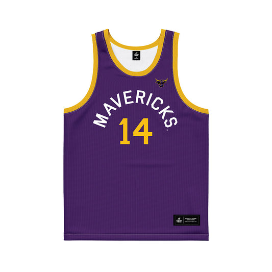 Minn. St. - NCAA Men's Basketball : Malcolm Jones - Hardwood Reissue Basketball Jersey-0