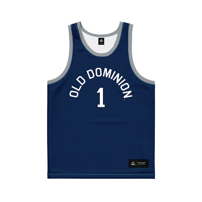 Old Dominion - NCAA Women's Basketball : Mia Davis - Hardwood Reissue Basketball Jersey-0