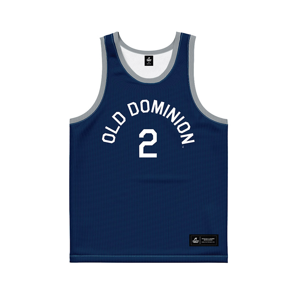 Old Dominion - NCAA Women's Basketball : Simaru Fields - Hardwood Reissue Basketball Jersey-0