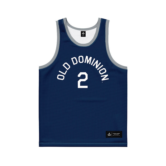 Old Dominion - NCAA Women's Basketball : Simaru Fields - Hardwood Reissue Basketball Jersey-0