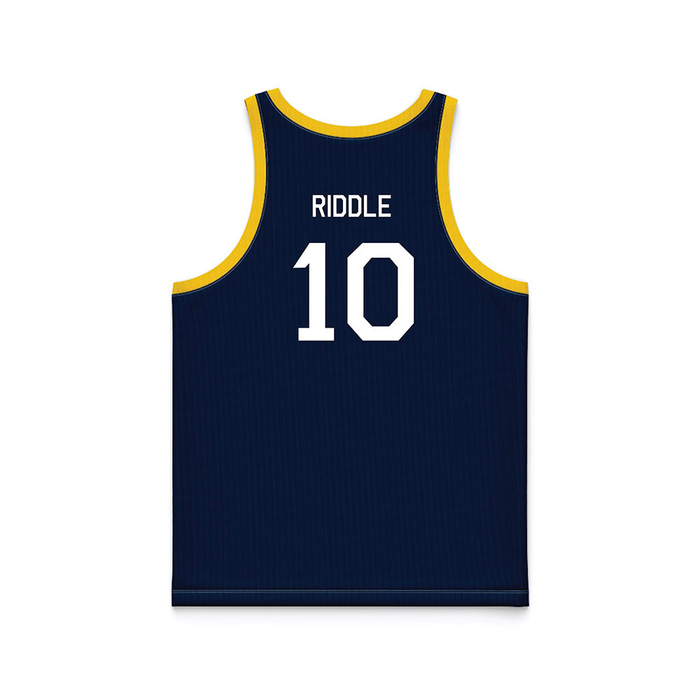 Toledo - NCAA Men's Basketball : Chris Riddle - Hardwood Reissue Basketball Jersey-1